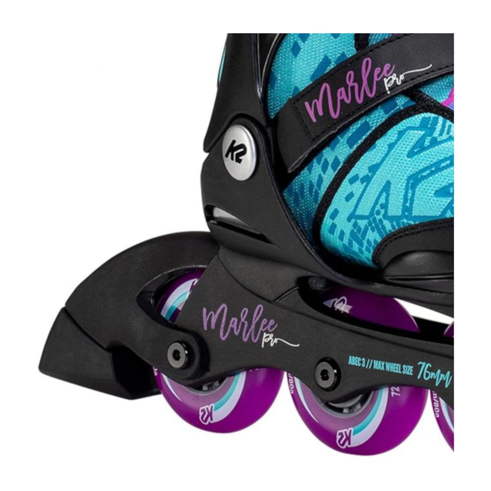 K2 Skate Marlee Pro Pack Lt Blue Purple 4-8