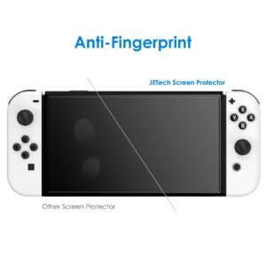 JETech Screen Protector Compatible with Nintendo Switch (OLED Model) 7-Inch 2021 Release, Tempered Glass Film, 2-Pack