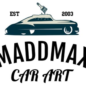 Maddmax Car Art 1955 1956 1957 Ford Thunderbird Convertible Classic Outline Design Sweatshirt 2XL navy blue