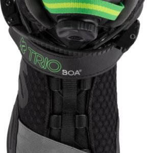 K2 SKATE Trio Lt 100 Boa, Color: Black/Green, Size: 11 (I220202301110)