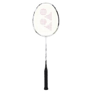 yonex astrox 99 play graphite strung badminton racket with full racket cover (white tiger) | for intermediate players | 83 grams | maximum string tension - 28lbs