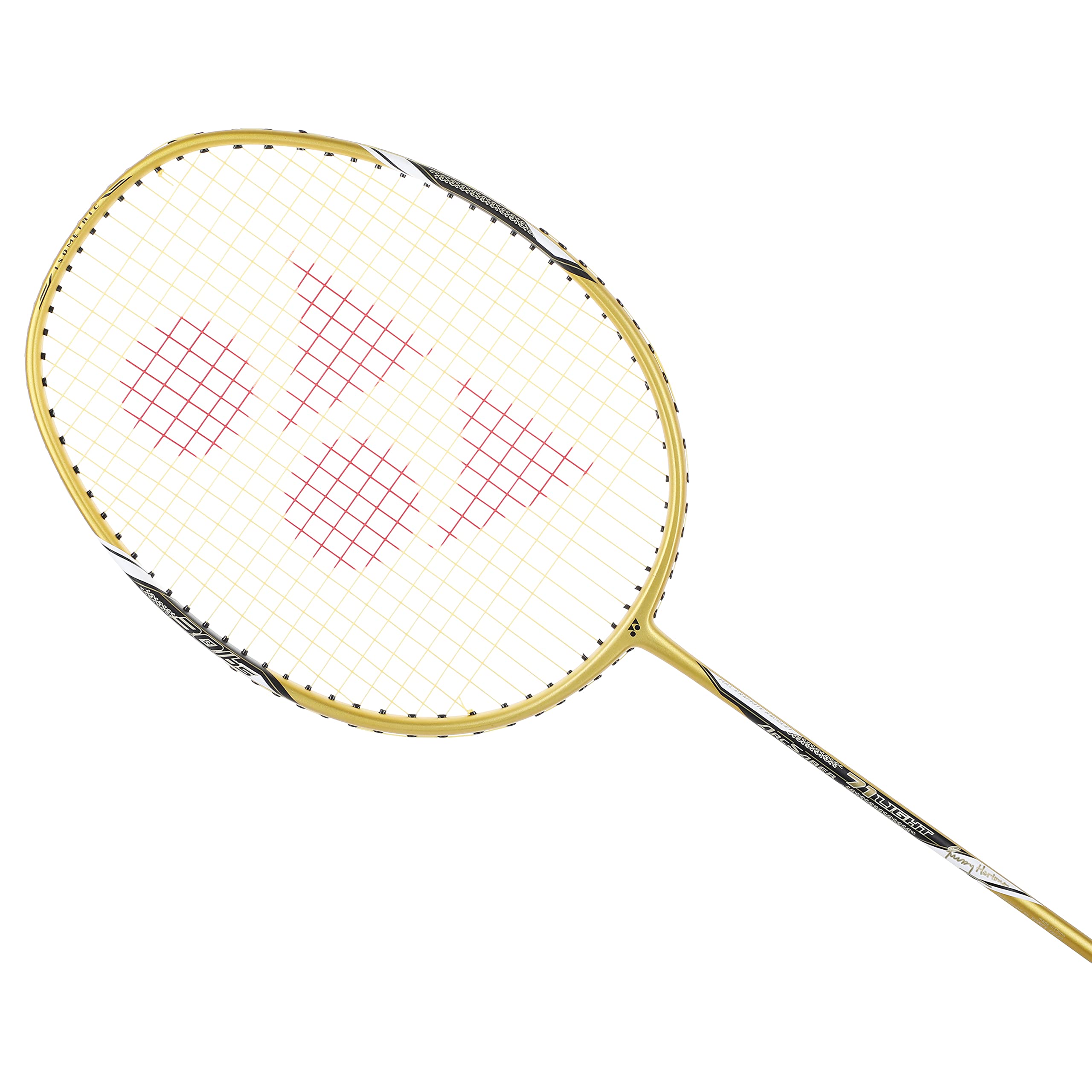 Yonex Arcsaber 71 Light Graphite Badminton Raquet with Free Full Cover (77 Grams, 30 lbs Tension) (71 Gold)