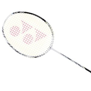 YONEX Astrox 99 Play Graphite Strung Badminton Racket with Full Racket Cover (White Tiger) | for Intermediate Players | 83 Grams | Maximum String Tension - 28lbs