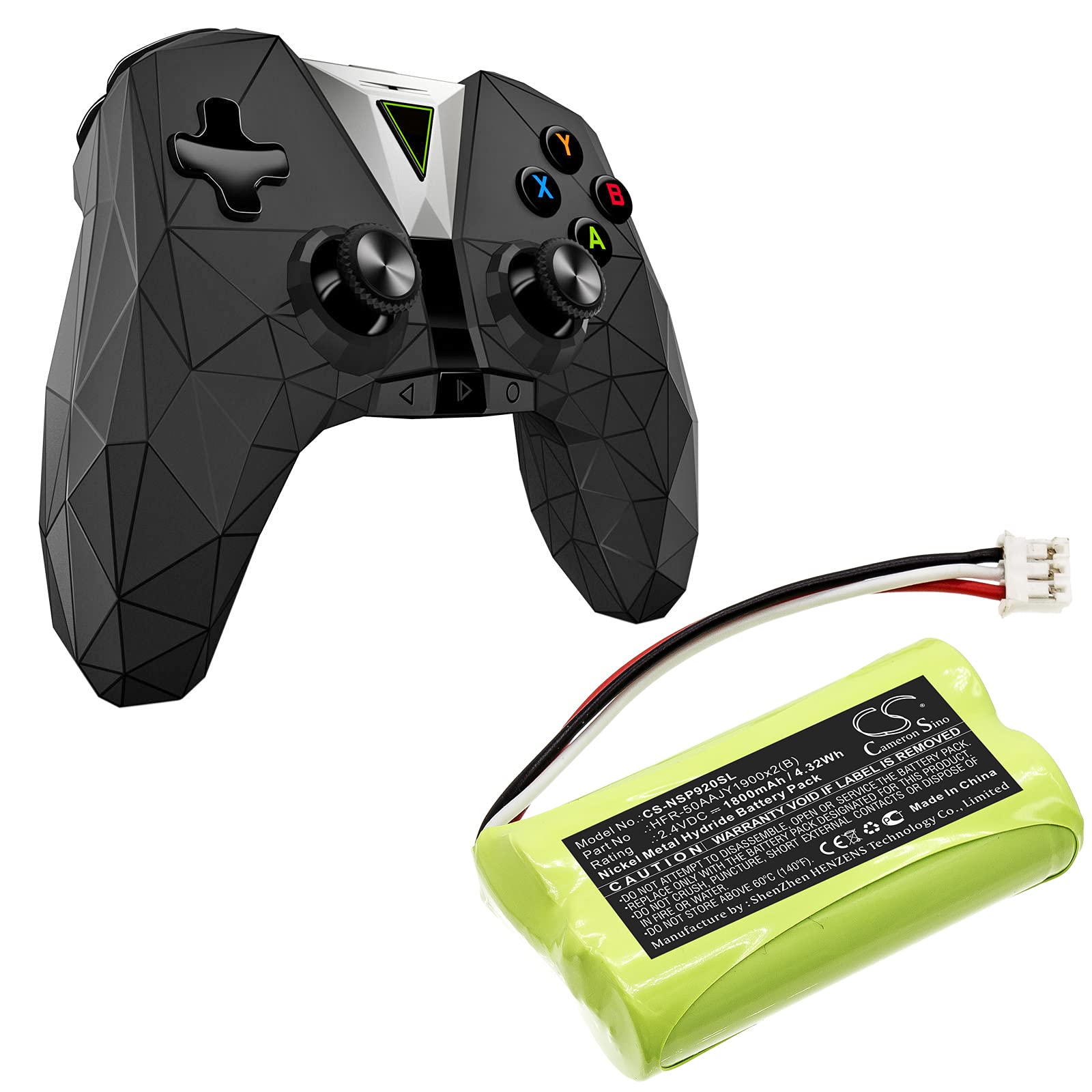 1800mAh Replacement Battery for Nvidia Shield Game Controller,Shield TV Game Controller,P2920