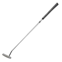 Bell F-360 Full Offset Standard Blade Golf Putter + Tacki-Mac Black Pistol Standard Grip (Right, 34)