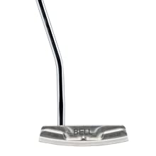 Bell F-360 Full Offset Standard Blade Golf Putter + Winn Dri-Tac Dark Gray Standard Grip (Right, 39)