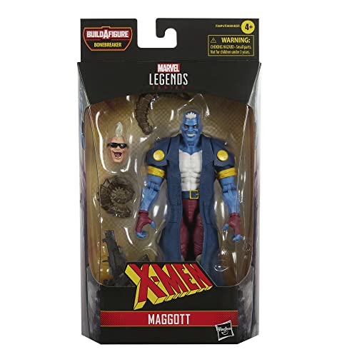 Marvel Legends Series X-Men Maggott Action Figure 6-Inch Collectible Toy, 2 Accessories and 2 Build-A-Figure Parts