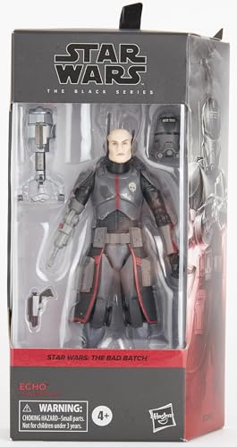 STAR WARS The Black Series Echo Toy 6-Inch-Scale The Bad Batch Collectible Action Figure and Accessory, Toys Kids Ages 4 and Up