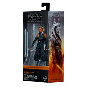 STAR WARS The Black Series Ahsoka Tano Toy 6-Inch-Scale The Mandalorian Collectible Action Figure, Toys for Kids Ages 4 and Up