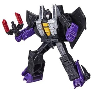 transformers toys generations legacy core skywarp action figure - kids ages 8 and up, 3.5-inch