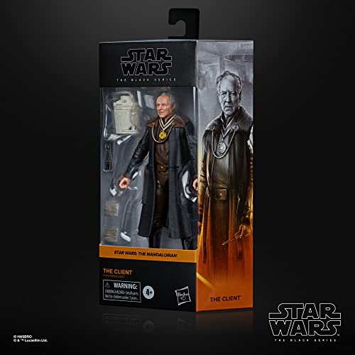 STAR WARS The Black Series The Client Toy 6-Inch-Scale The Mandalorian Collectible Action Figure, Toys for Kids Ages 4 and Up