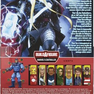 Marvel Legends Series Thor Herald of Galactus Comics Action Figure 6-inch Collectible Toy, 6 Accessories, 1 Build-A-Figure Part