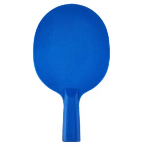 Plastic Table Tennis Paddles - Pong Racket - Indoor Sport Equipment & Accessories for Kids, Family, & Home Game Room - Available in Red, Green, Blue, Yellow, Purple, and Orange (Blue)