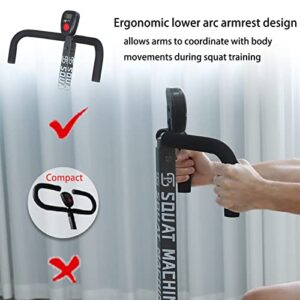 Ps Row Squat Exercise Machine for Butt Legs glute Shaping Rider Squat Sissy Trainer & Ab Squat Total Crunch Equipment pro