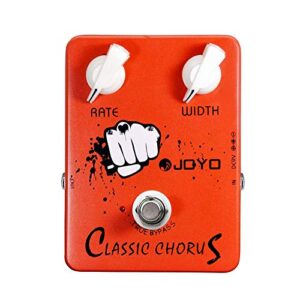 JOYO JF-08 Delay & JF-05 Chorus & JF-10 Compressor Effects for Electric Guitar Most Frequently Combination Budget Pedals in Bundle