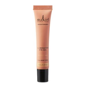 Sukin Brightening Illuminating Eye Gel with Green Coffee & Kakadu Plum, 0.5 Ounce