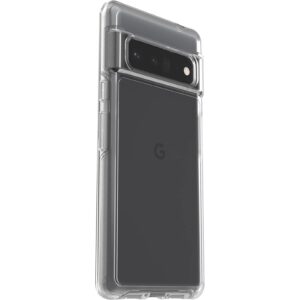 OtterBox Pixel 6 Pro Symmetry Series Case - CLEAR, ultra-sleek, wireless charging compatible, raised edges protect camera & screen