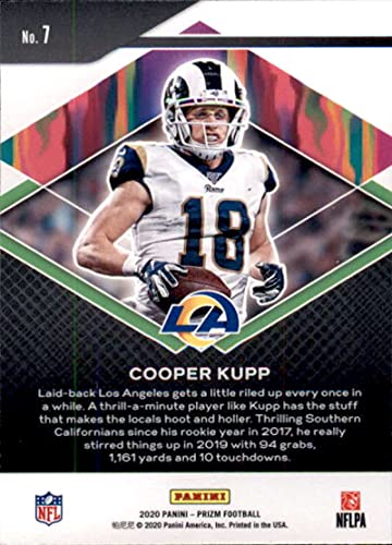 2020 Panini Prizm #7 COOPER KUPP Hype Los Angeles Rams Football