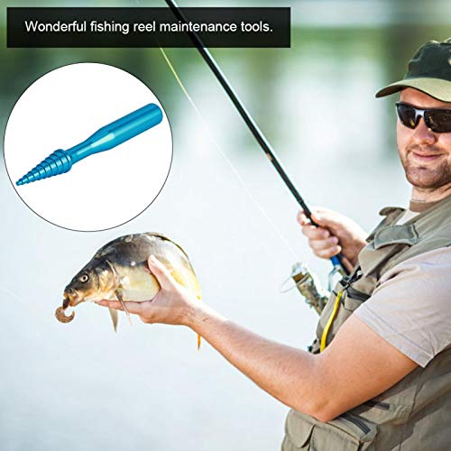 Fishing Reel Repairing Tool, Aluminum Alloy Bearing Remover Lightweight Sturdy Portable for Fishing Repairing