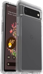 otterbox symmetry clear series case for pixel 6 - clear