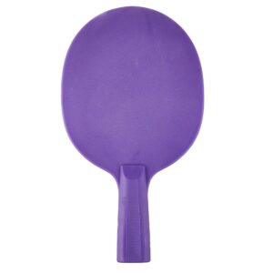 Plastic Table Tennis Paddles - Ping Pong Racket - Indoor Sport Equipment & Acessories for Kids, Family, & Home Game Room - Available in Red, Green, Blue, Yellow, Purple, and Orange (Purple)