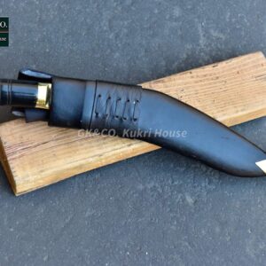 GK&CO. Kukri House Official Issued - Genuine Kukri/Khukuri - 13-inches Blade Service No.1 Highly Polished Knife - Handmade in Nepal…..