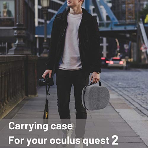 WOONITH VERSAINSECT Protective Cover Storage Bag Carrying Case for -Oculus Quest 2 VR Headset