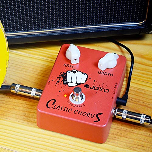 JOYO JF-08 Delay and JF-05 Chorus Effects for Electric Guitar Most Frequently Combination Budget Pedals in Bundle