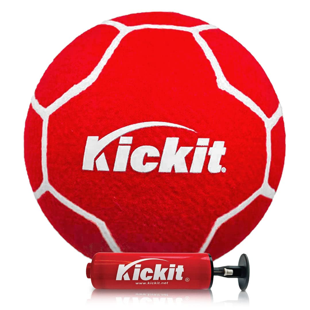 Kickit Soccer Tennis Ball | The Official Soft Soccer Ball of Soccer Tennis, Soccer Training, Freestyle Soccer and Juggling | Size 5 (Red Ball)