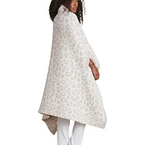 Barefoot Dreams CozyChic Ultra Lite Barefoot in the Wild Pashmina, Women’s Wrap, One Size, Cream/Stone