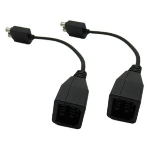 2 pack ac power supply socket converter adapter cord cable for xbox 360 to xbox one