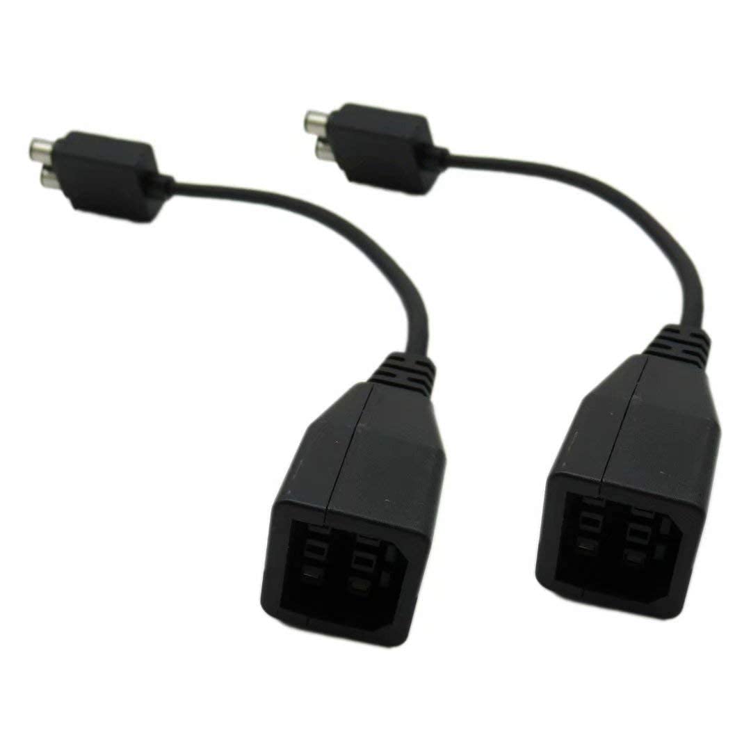 2 Pack AC Power Supply Socket Converter Adapter Cord Cable for Xbox 360 to Xbox ONE