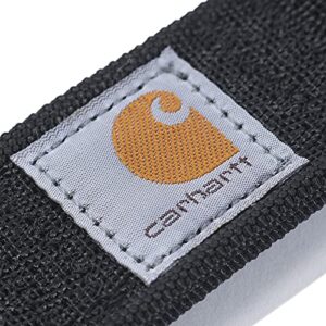 Carhartt Men's Casual Belts, Available in Multiple Styles, Colors & Sizes, Rugged Flex Nylon Webbing (Black), Large