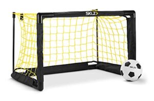 sklz pro mini goal, includes 5" soft ball, easy to assemble frame