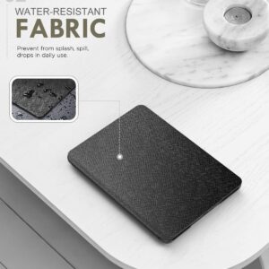 MoKo Case for 6.8" Kindle Paperwhite (11th Generation-2021) and Kindle Paperwhite Signature Edition, Light Shell Cover with Auto Wake/Sleep for Kindle Paperwhite 2021 E-Reader, Black