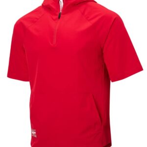 Rawlings Boys' COLORSYNC -Short Sleeve -Jacket Youth, Red, Medium