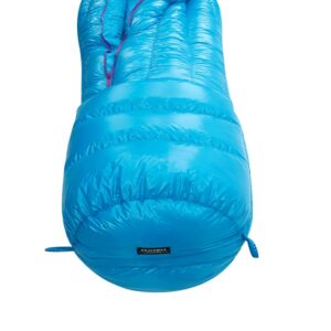 AEGISMAX Ultra -38 Degree 850FP Goose Down Sleeping Bag Ultralight Down Sleeping Bag for Backpacking and Camping for Men & Women (Blue, Lengthen)