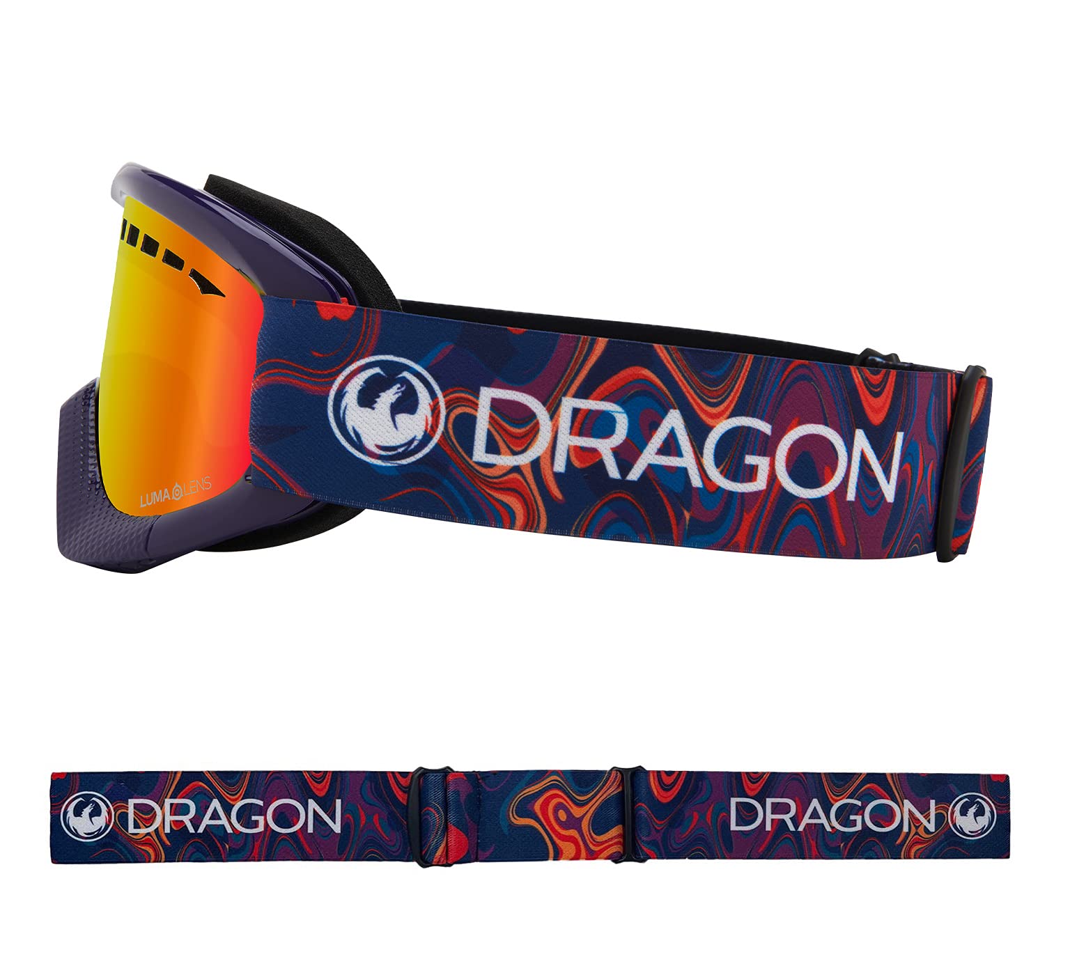 DRAGON SNOW GOGGLES | DR DXS BASE ION/60/SWIRL/LLREDION