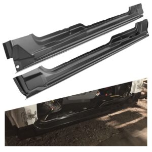 KUAFU Rocker Panel Extended Pair Compatible with 2009-2014 Ford F150 Truck Super Cab