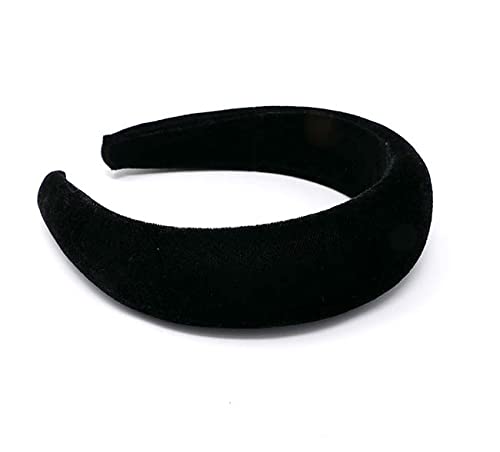 Bellefixe Padded Headband (Black Velvet)