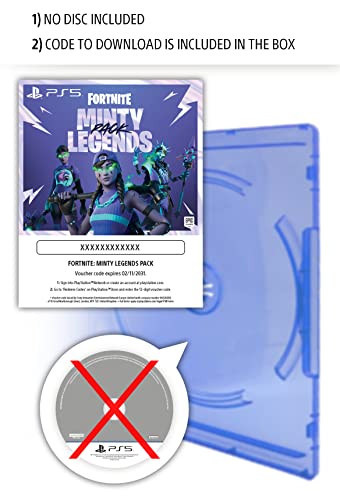 Fortnite Minty Legends Pack - (PS5) (NO PHYSICAL GAME or CARTRIDGE INCLUDED IN BOX)(ONLY INCLUDES DOWNLOAD CODE IN BOX)