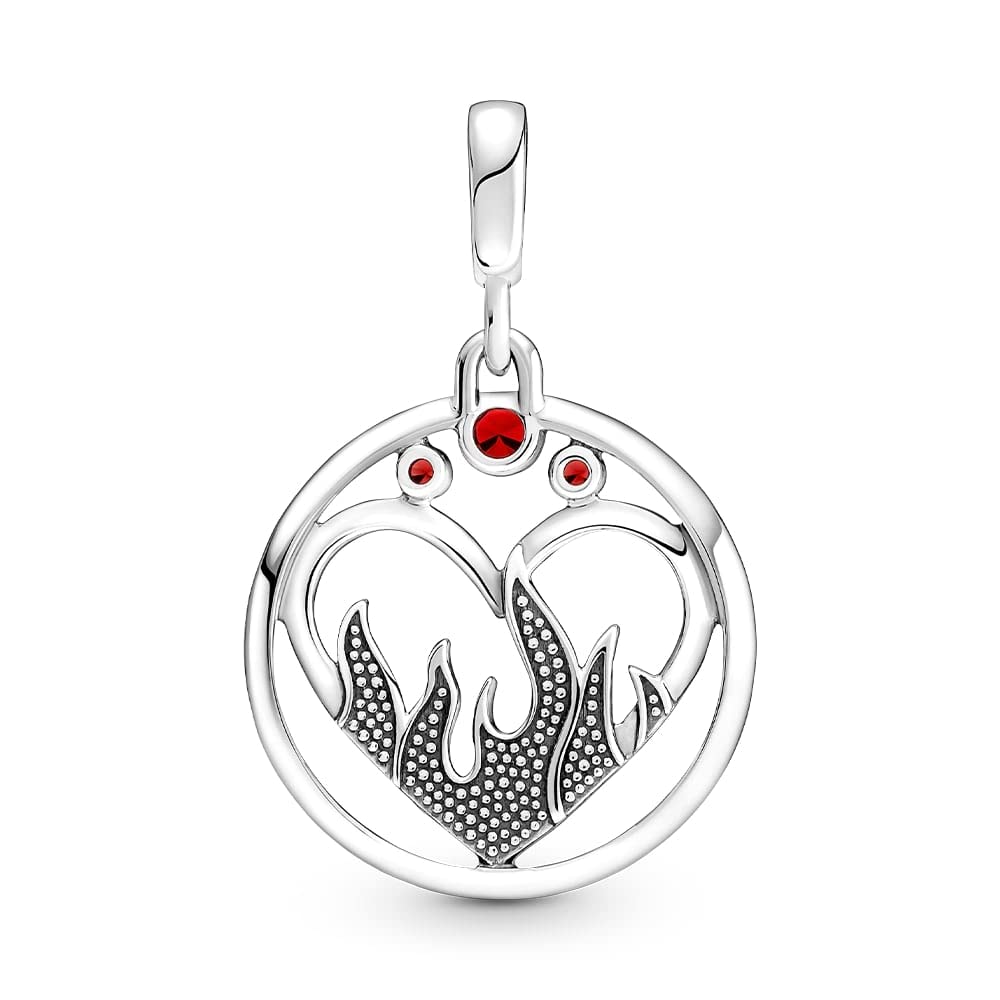 Pandora Fire Inside Medallion Bracelet Charm Me Bracelets - Stunning Women's Jewelry - Gift for Women - Made with Sterling Silver & Enamel