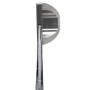 Bell IV Upright Lie Full-Mallet 390 Golf Putter (79 Degree Lie) + Winn Dri-Tac Dark Gray Jumbo Grip (Right, 36)