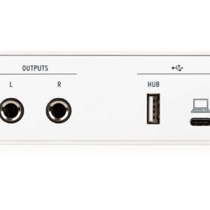 Arturia MiniFuse 1 - Compact USB Audio Interface with Creative Software for Recording, Production, Podcasting, Guitar - White