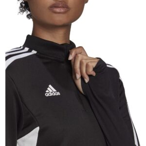 adidas Women's Condivo 22 Training Top, Black/White, Small