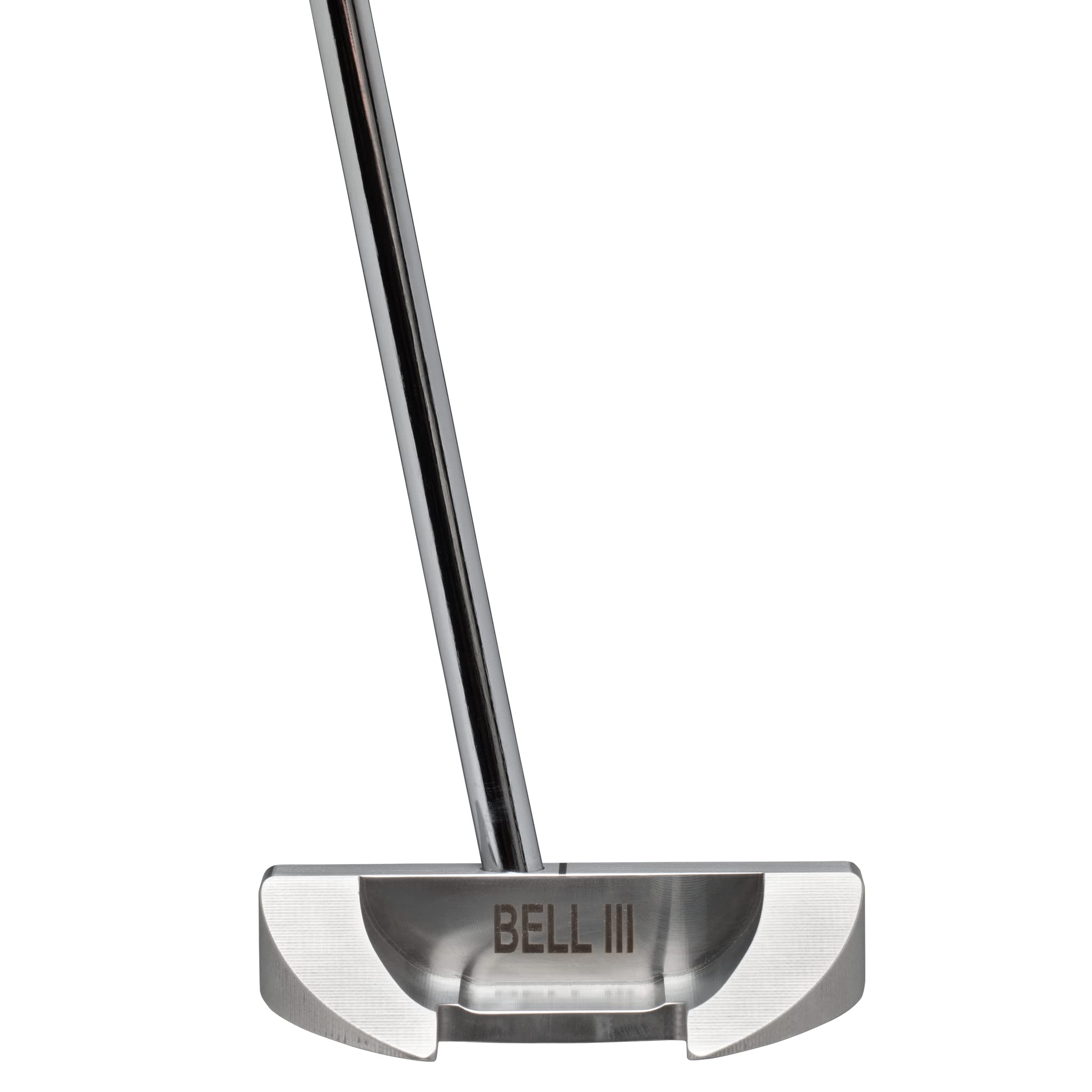 Bell III Upright Lie Half-Mallet 365 Golf Putter (79 Degree Lie) + Tacki-Mac Black Pistol Standard Grip (Right, 32)