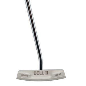 Bell II SS-410 Oversize Blade Side-Saddle Golf Putter + Winn Two-Piece Grip (Right, 47)