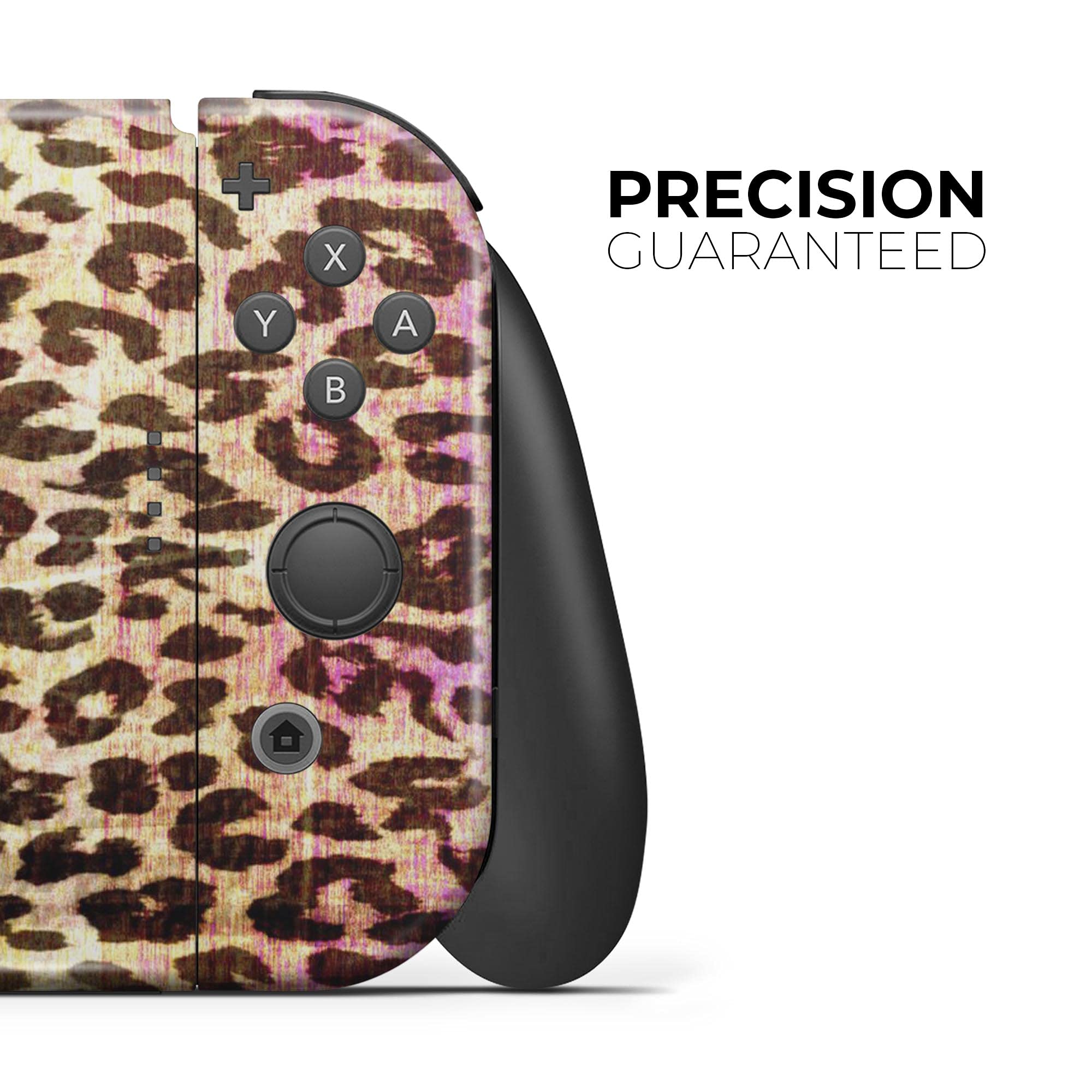 Design Skinz - Compatible with Nintendo Switch Console + Joy-Con - Skin Decal Protective Scratch-Resistant Removable Vinyl Wrap Cover - Vibrant Striped Cheetah Animal Print