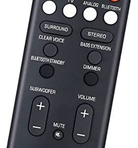 Replacement Remote Control FSR78 ZV28960 for Yamaha YAS-207 YAS207 YAS-1080 YAS-108 YAS-107 YAS107 YAS-106 YAS106 ATS-2090 ATS-1080 ATS-1070 ATS-1060 Home Audio Speaker System