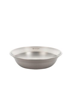 snow peak stainless steel tableware bowl l,silver,tw-031k